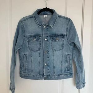 NORDSTROM by Cristina Martinez | Eye Motif Denim Jacket - size S